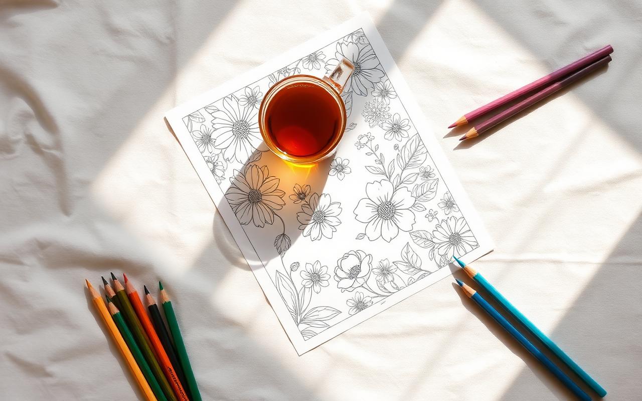 Poppies Colouring Pages: Bold Red Florals to Print Free